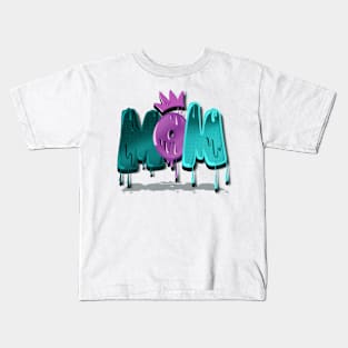 Mom graffiti style design Kids T-Shirt